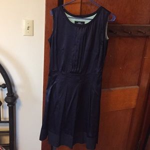 BMoss Silky Blue Dress